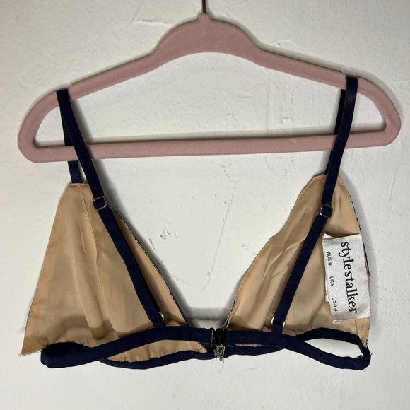 STYLESTALKER Printed Silky Bralette, AUS 8, UK 8, US 4, Small - Picture 8 of 13